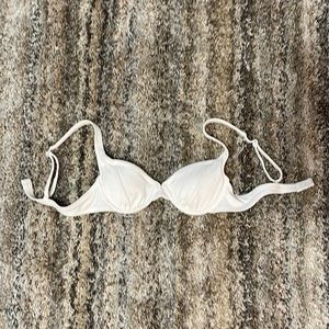 Small Xhilaration white bikini top